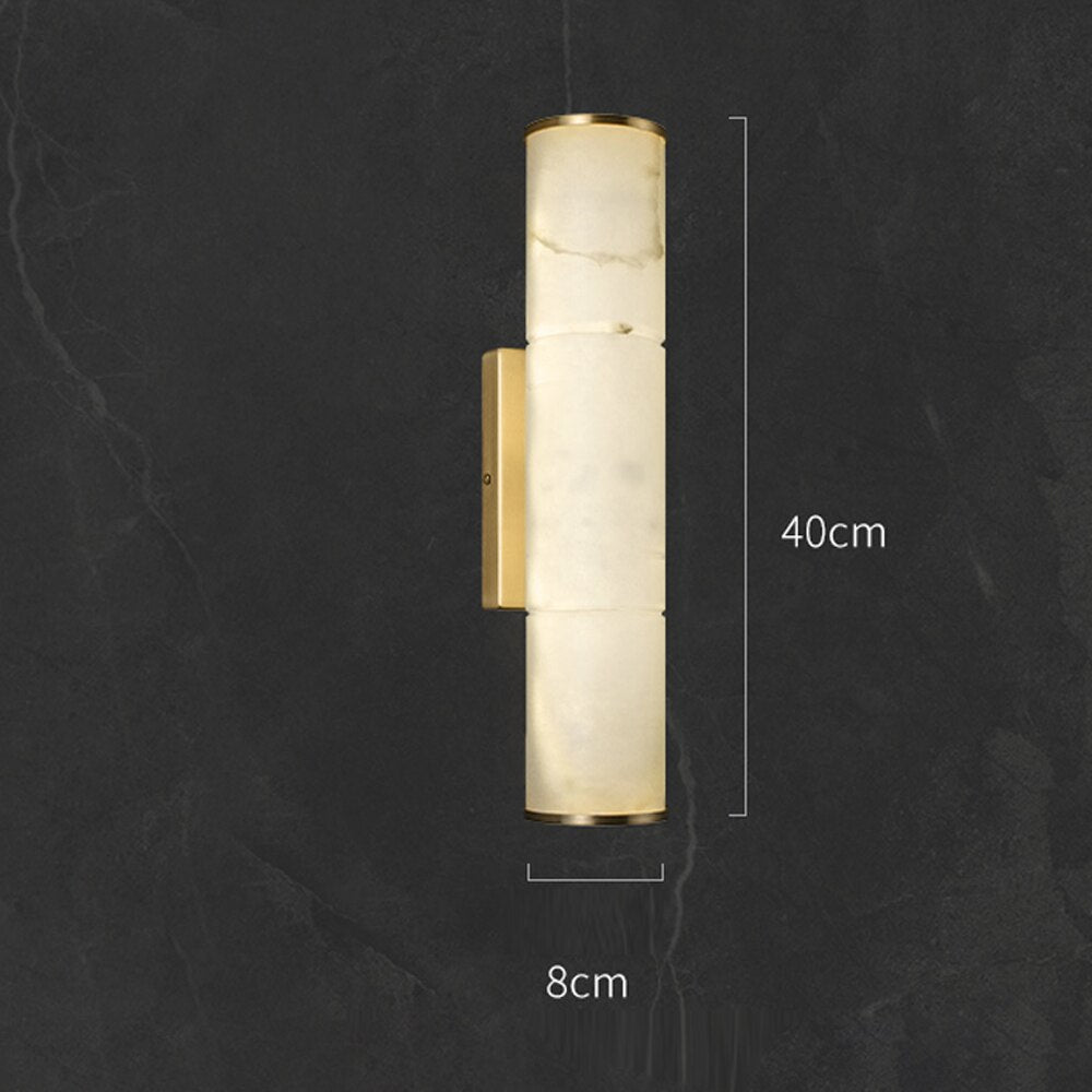 Modern Design Marble Wall Lights Gold Applique Murale AC110V 220V LED Wall Lamps For Living Room And Bedroom