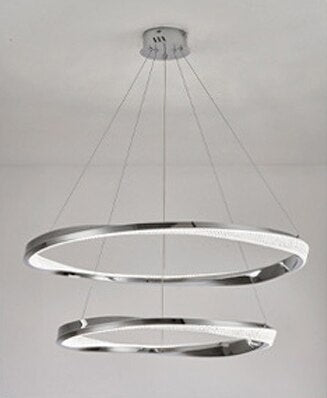 Brief Design Modern LED Chandelier Living Lighting AC110V 220V Bedroom Decoration Suspension Luminaire Dining Fixtures