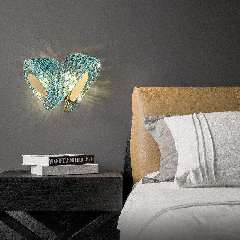 Art Design Glass Wall Lights Modern Lighting For Living Room Bedroom Decoration Hallway Sconce