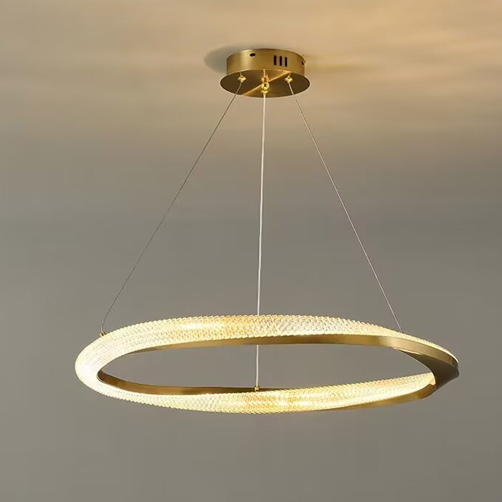 Brief Design Modern LED Chandelier Living Lighting AC110V 220V Bedroom Decoration Suspension Luminaire Dining Fixtures