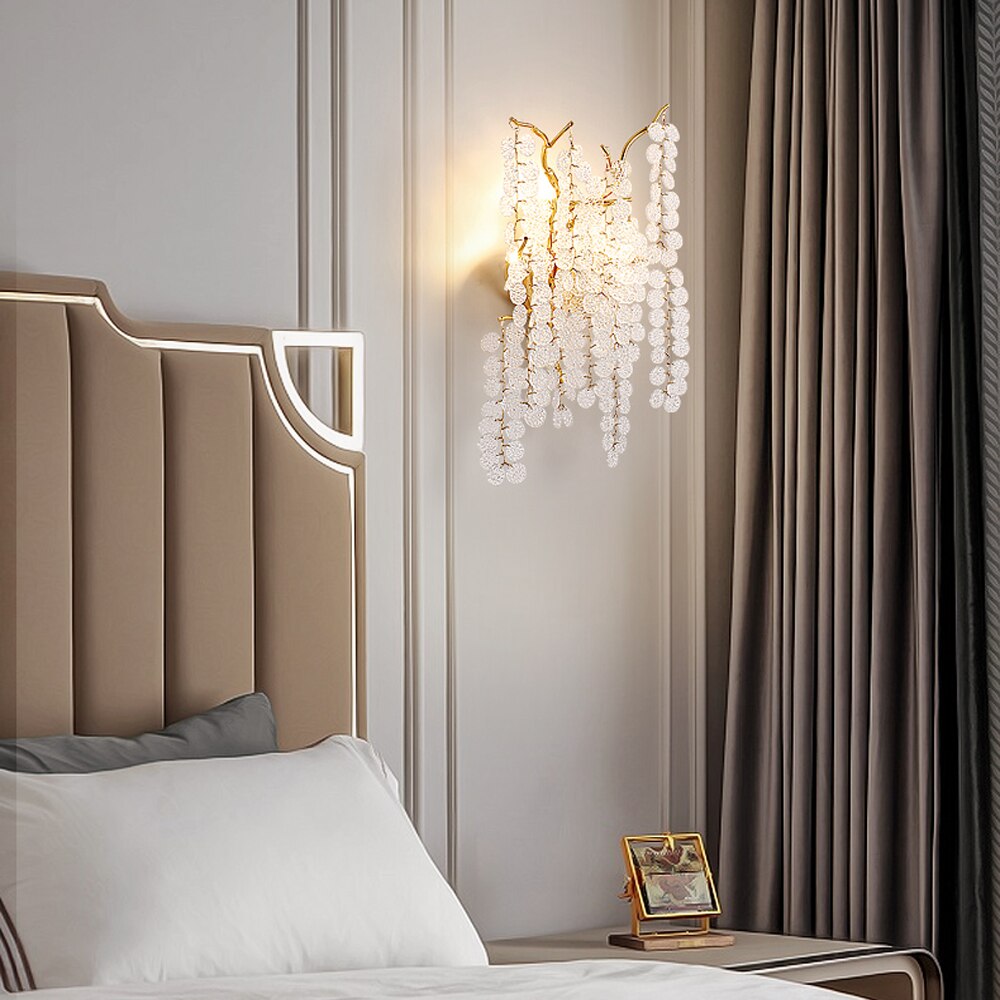 Branch Design Living Room Wall Lights Modern Applique Murale Gold Wall Lamp For Bedroom