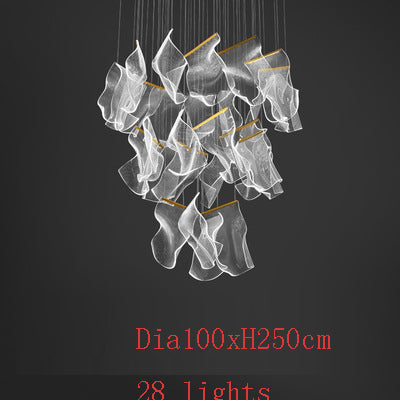 Modern Lighting Design Luxury Chandelier Villa Plafonnier